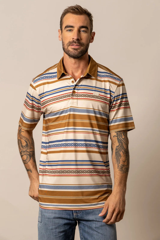 Mackin Stripe Polo