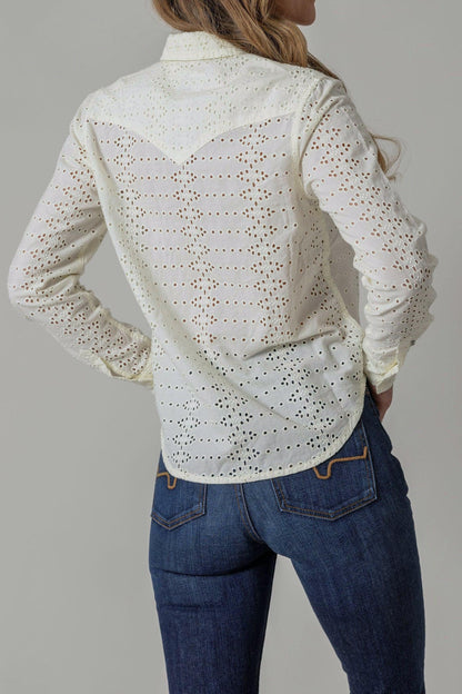 Rachel Eyelet Blouse